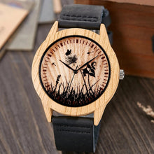 Black Vintage Imitation Wood Watch Men Women Wristwatch Imitate Wooden Watches Acrylic Case Lover Wrist Clock Skull Reloj Uhr