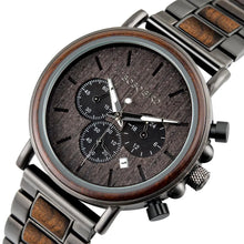 BOBO BIRD Wood Men Watch Relogio Masculino Top Brand Luxury Stylish Chronograph Military Watches Timepieces in Wooden Gift Box