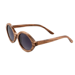 Natural Bamboo Wooden Sunglasses Handmade Polarized Mirror Coating Lenses Round glasses for men women sunglasses 2021 trending