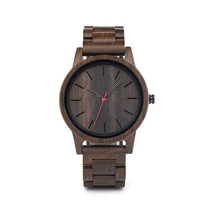 DODO DEER Men Wood Watches Walnut Ultra Clock Man Classic Quartz Male Simple Wooden Wristwatches Christmas Custom Accept Logo