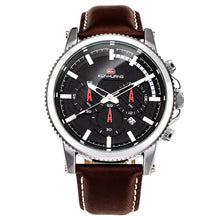 Natural Wooden Watch Men Military Sport Multi-function Chronograph Personalized Custom Casual Wood Quartz Men's Watch relogio