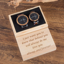 Wood Watch Men's & Women's Quartz. Week/Date