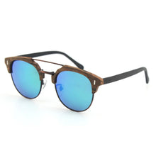 Acetate Wood Grain Sunglasses Polarized Lens Sun Glasses For Men and Women Handmade BFW096