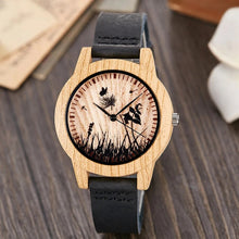 Black Vintage Imitation Wood Watch Men Women Wristwatch Imitate Wooden Watches Acrylic Case Lover Wrist Clock Skull Reloj Uhr