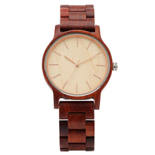 Simple Style Watch Men's Wooden Watches Quartz Analog Wristwatch Full Bamboo Bracelet Band Wooden Adjustable Strap reloj Gift
