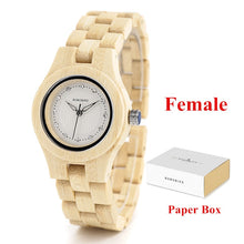 Women's Classic Quartz Wooden Watch