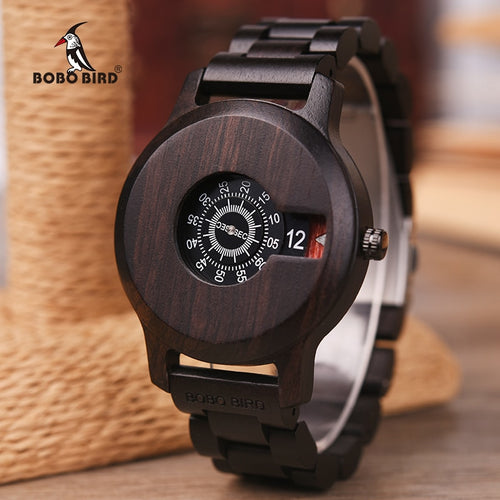 Unique, Discriminating Design Full Wooden Watch