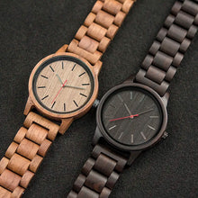 DODO DEER Men Wood Watches Walnut Ultra Clock Man Classic Quartz Male Simple Wooden Wristwatches Christmas Custom Accept Logo