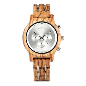 Very Classy and Sophisticated Wood Women's Watch with Quartz Movement