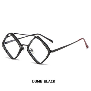 New Steampunk Sunglasses Luxury Metal Frame Sunglasses 2022 New Fashion Polygonal Sunglasses Men's Driving Glasses UV400